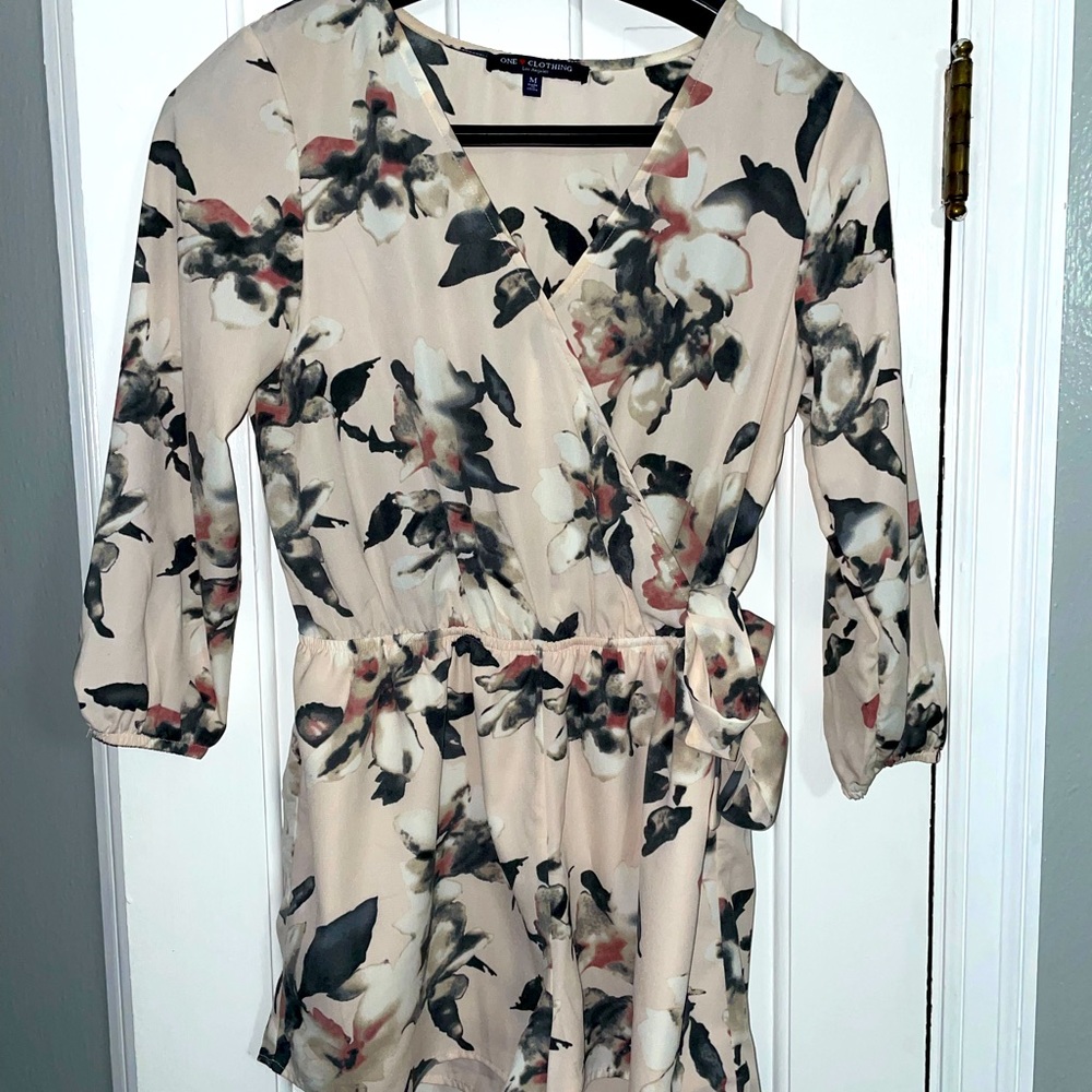 Floral romper